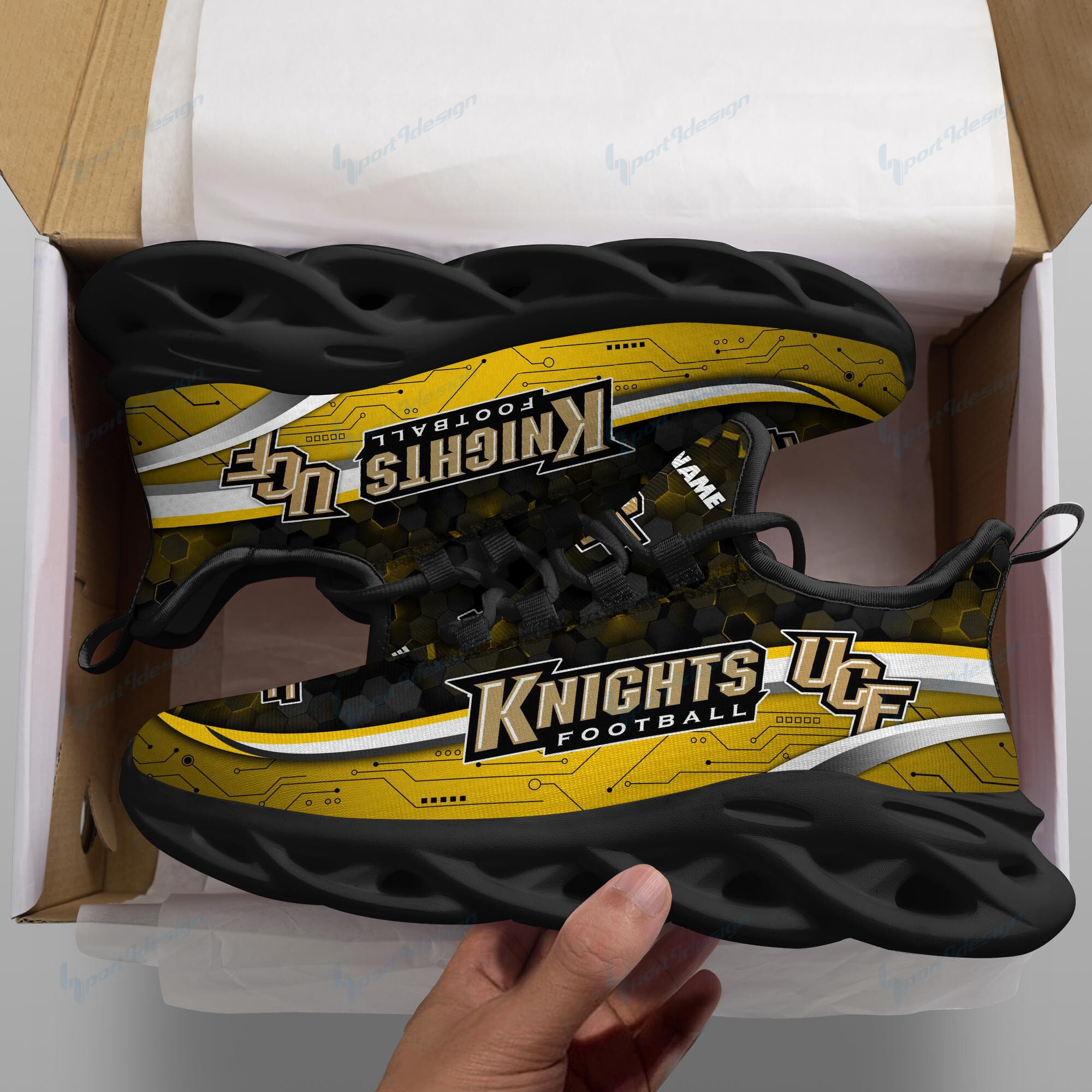 Ucf Knights Personalized Yezy Running Sneakers 107