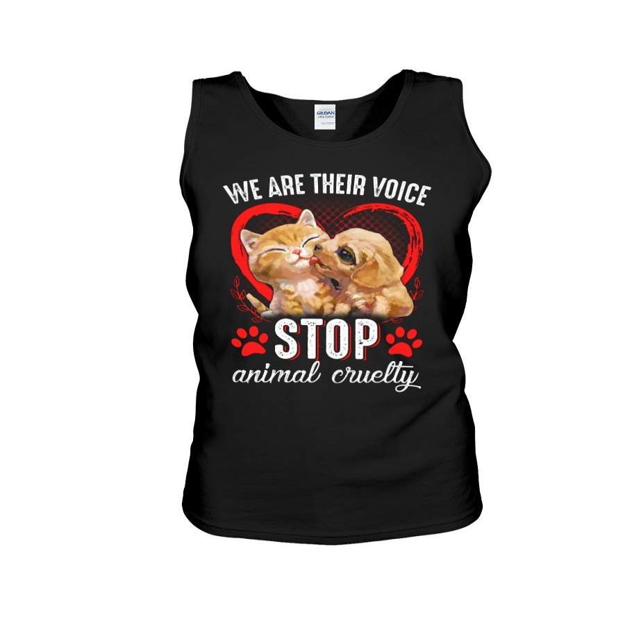 Stop Animal Cruelty T-Shirt Unisex Tank Top