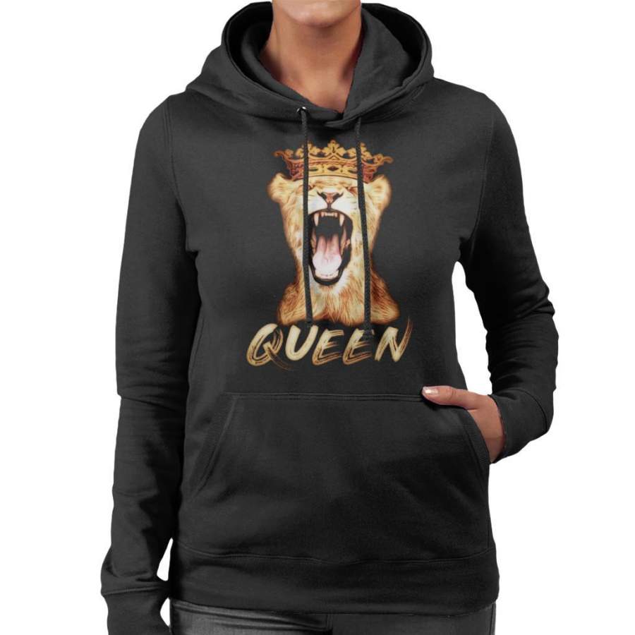 Tiger Queen Women’s Hooded Sweatshirt