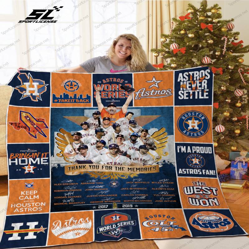 H – Houston Astros MM Quilt Blanket