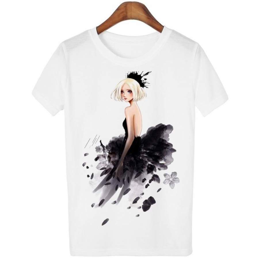 Fashion Unique High-Quality Personalized Characters Printed T-Shirt