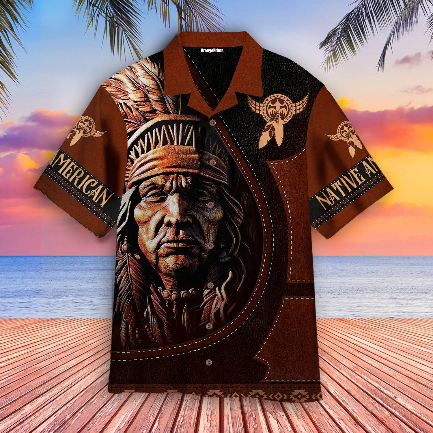 Native American Aloha Hawaii Shirts For Men Women Ha24328