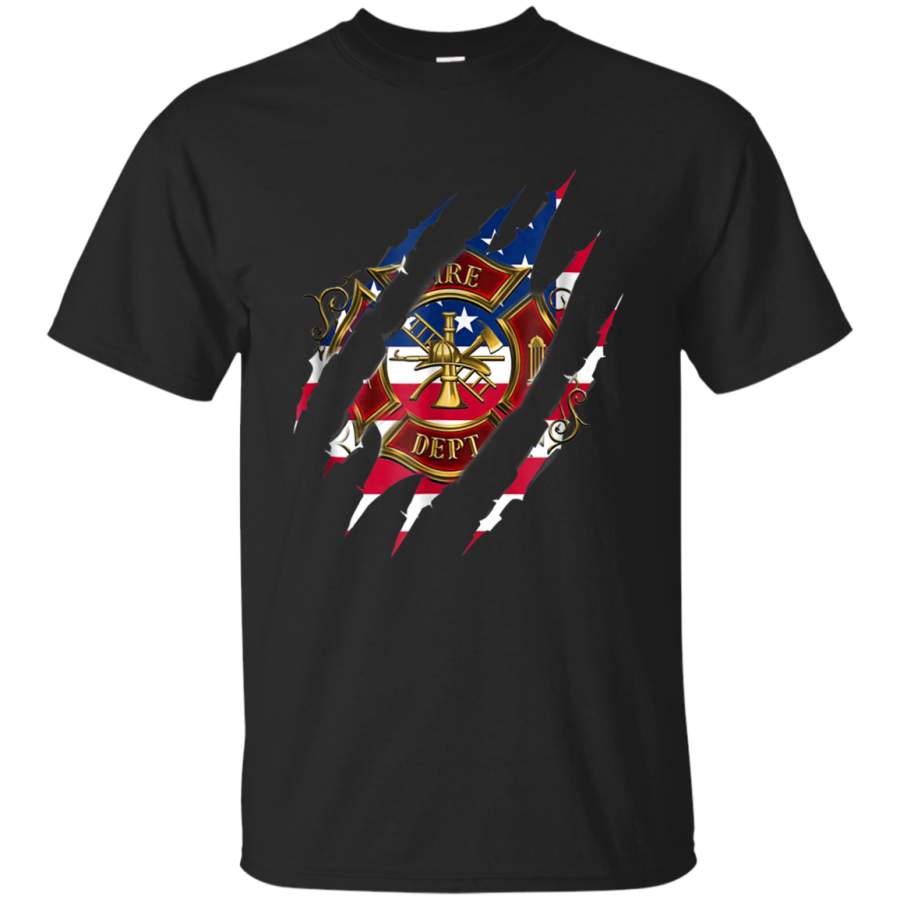 AGR american flag Firefighter Shirts