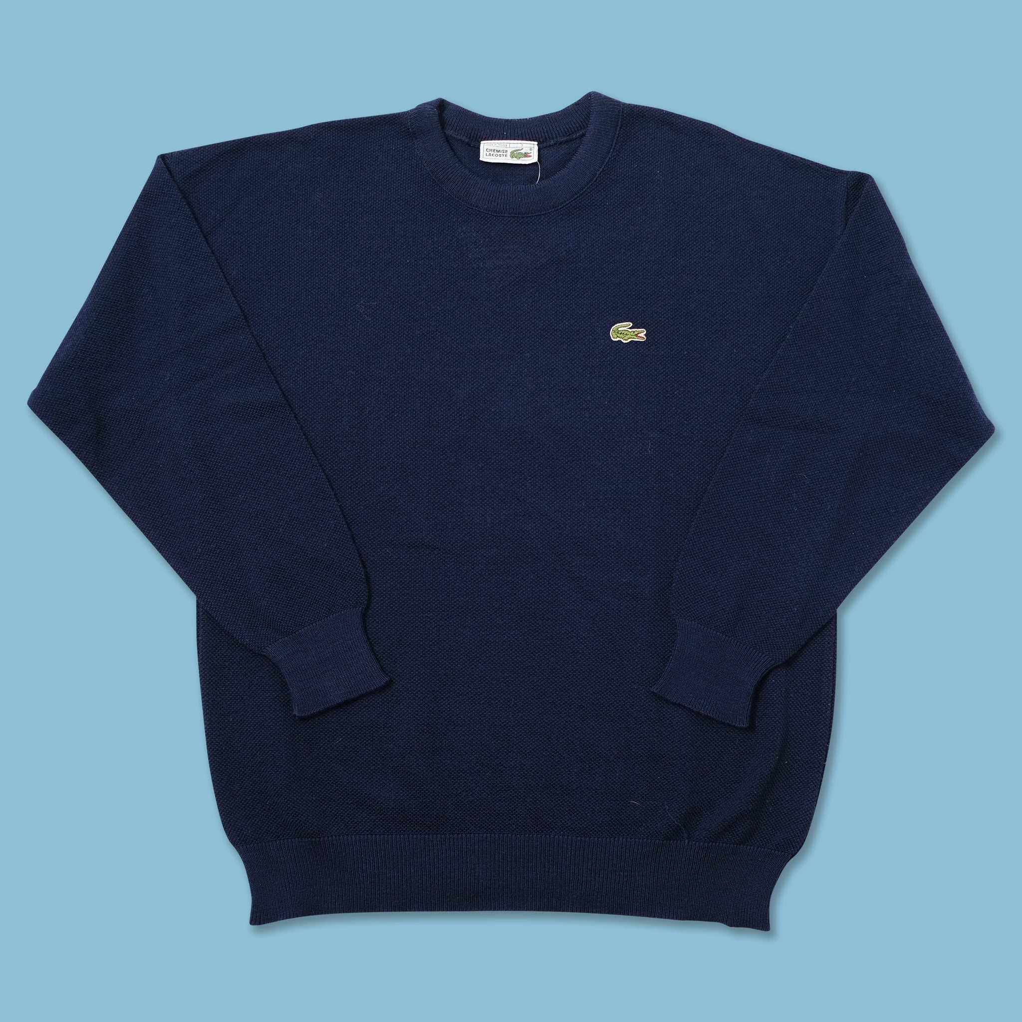 Vintage Lacoste Knit Sweater Large