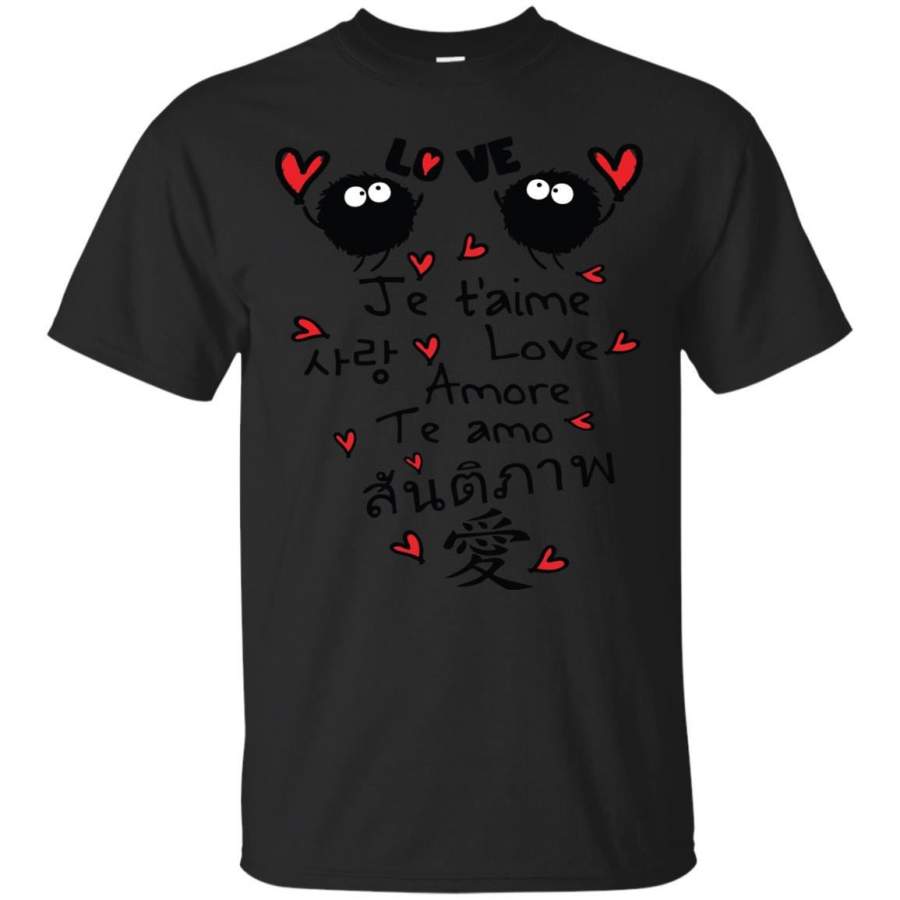 COUPLE – Love in many language T Shirt & Hoodie