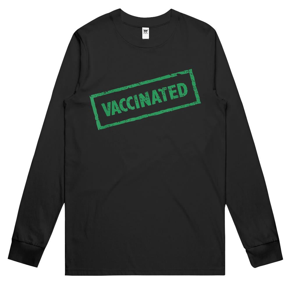 Vintage Stump Style, I’m Vaccinated, Vaccinated Long Sleeve T Shirts