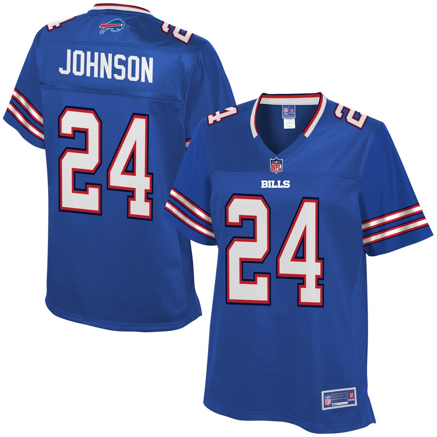 Taron Johnson Buffalo Bills NFL Pro Line Womens Player Jersey – Royal