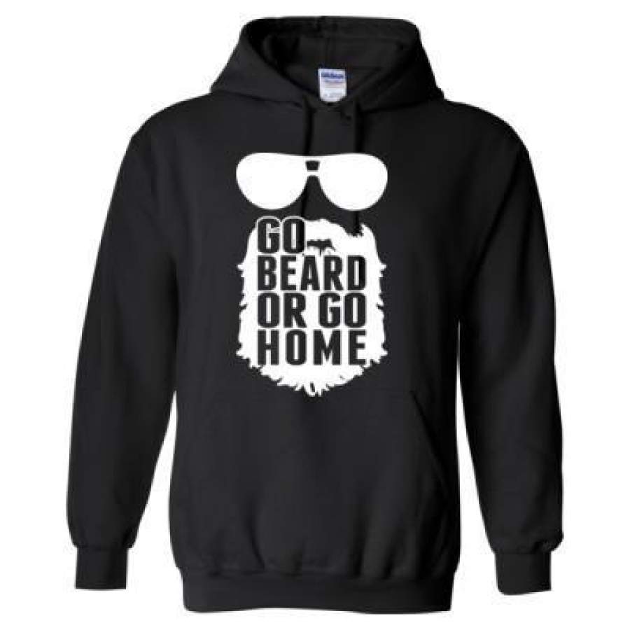 AGR Go Beard Or Go Home – Heavy Blend™ Hooded Sweatshirt