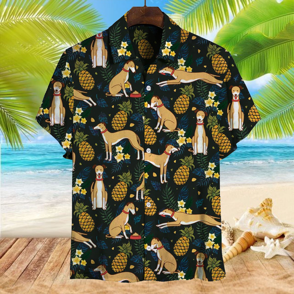 Whippet Hawaii Shirt Ha89217