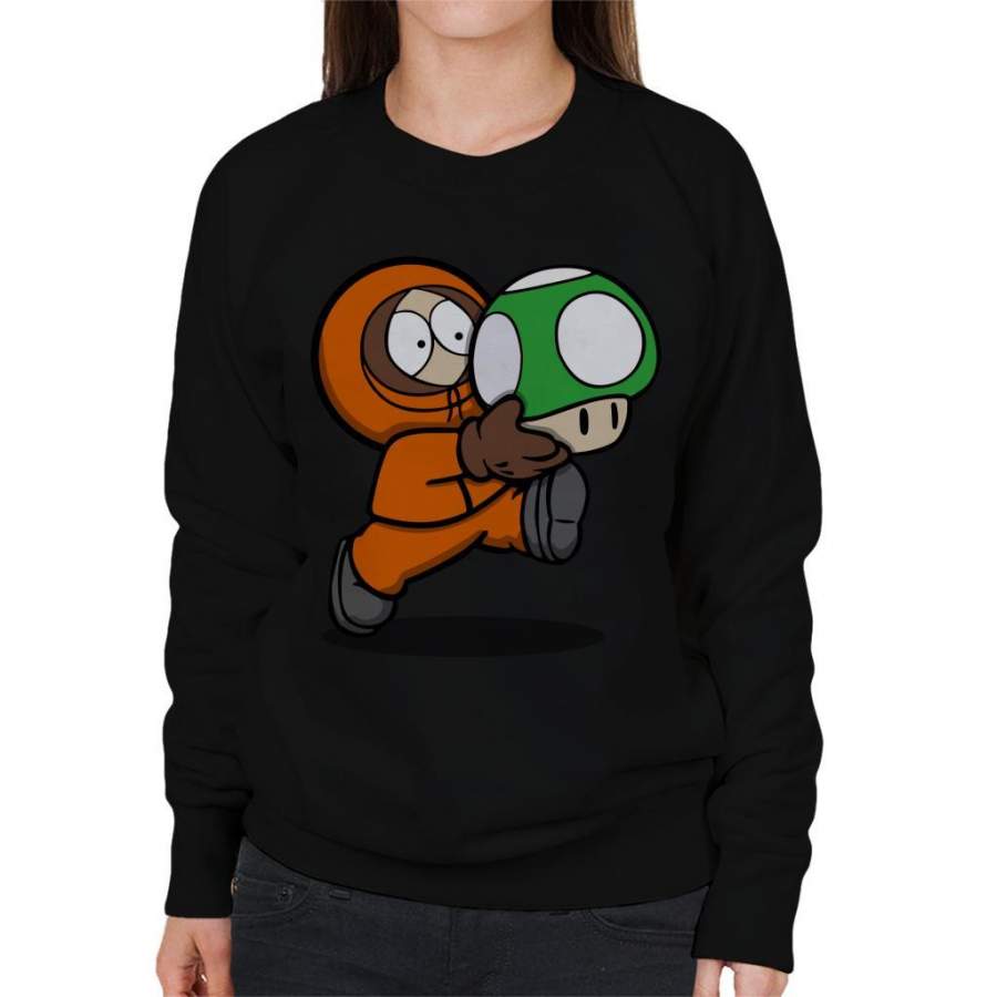 Super Kenny South Park Mario Women’s Sweatshirt