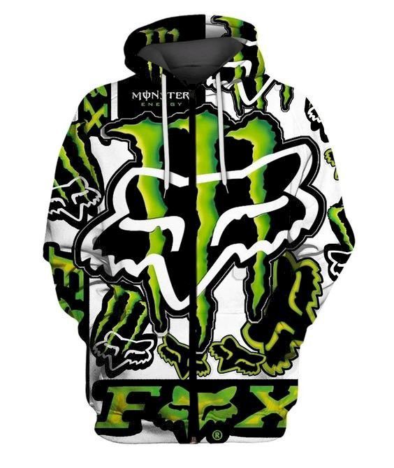 Monster Energy 3D Hoodie Sweatshirt