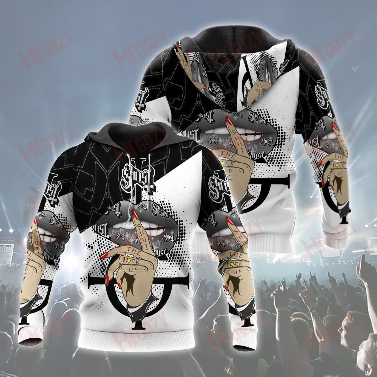 Baeelly™ Ghost Hoodie 3D – Mtg5