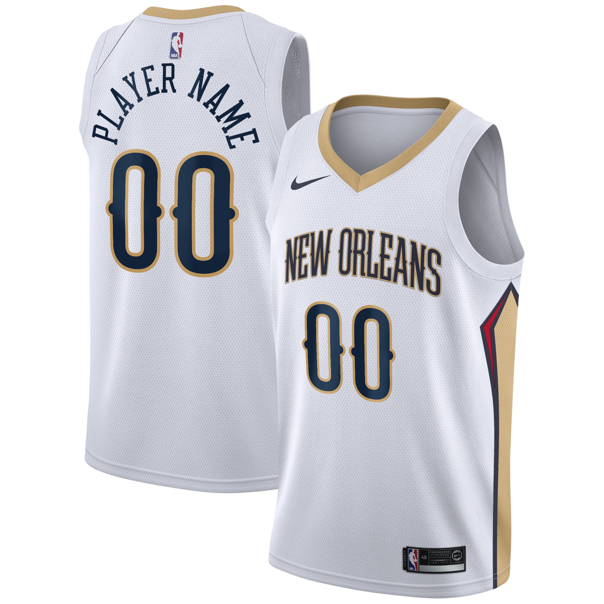 New Orleans Pelicans Association Swingman Jersey – Custom – Youth