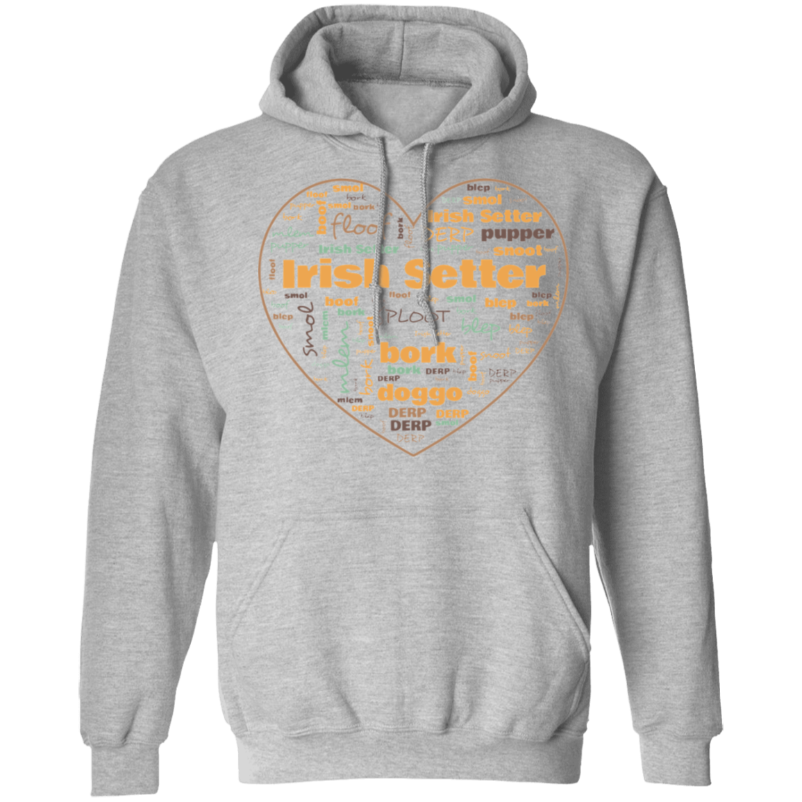 Irish Setter Owners Hoodie | Commonly Used Words