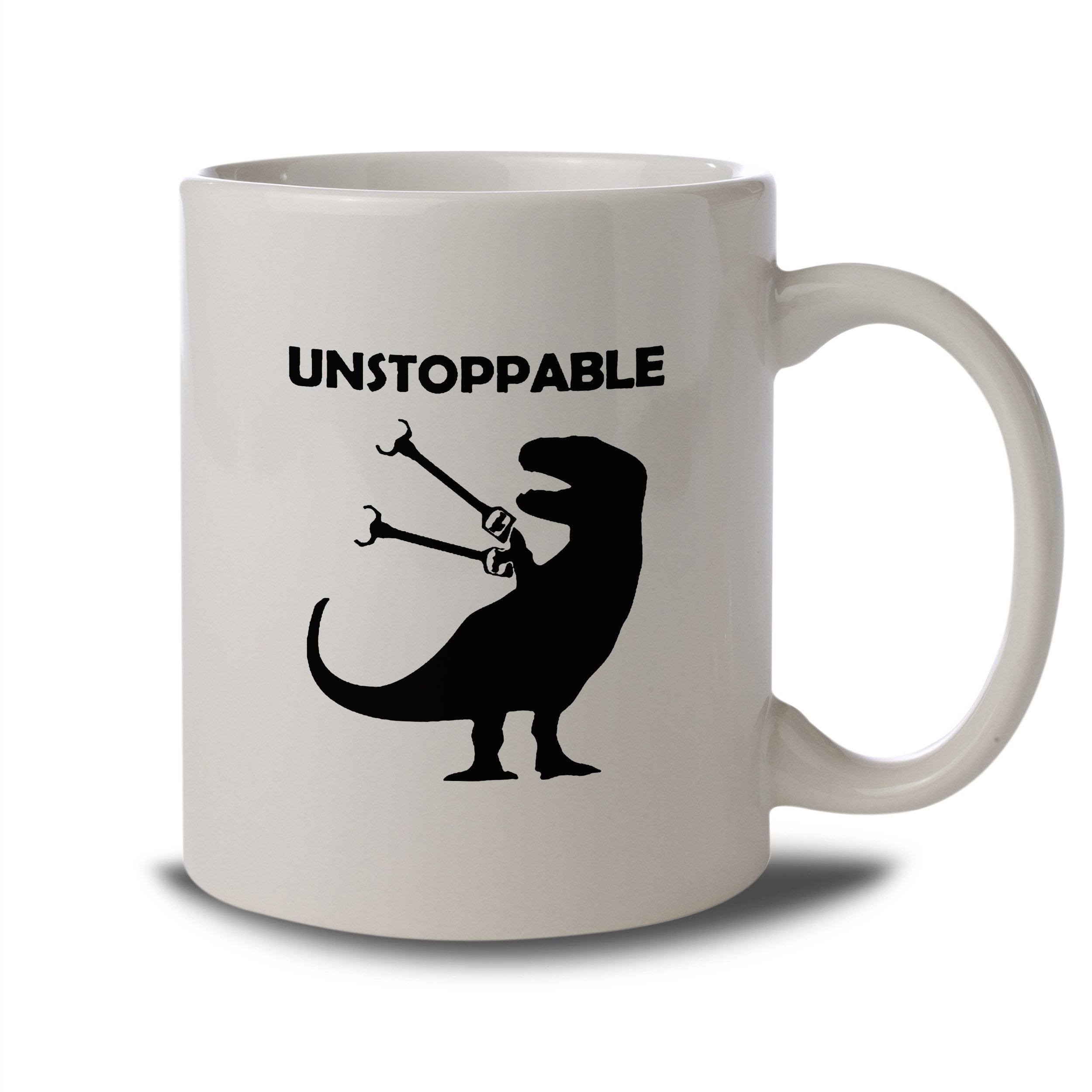 Unstoppable Funny Dinosaur Mug