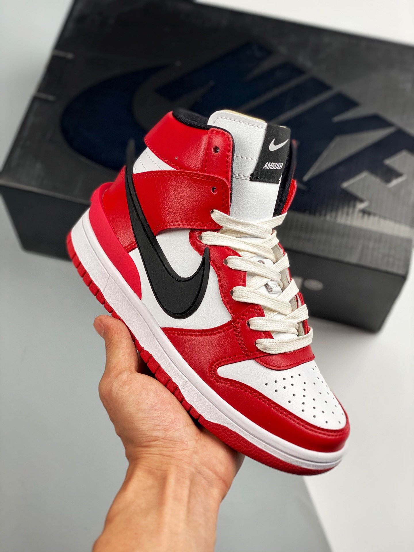 Ambush x Nike Dunk High Chicago Red White 5341103