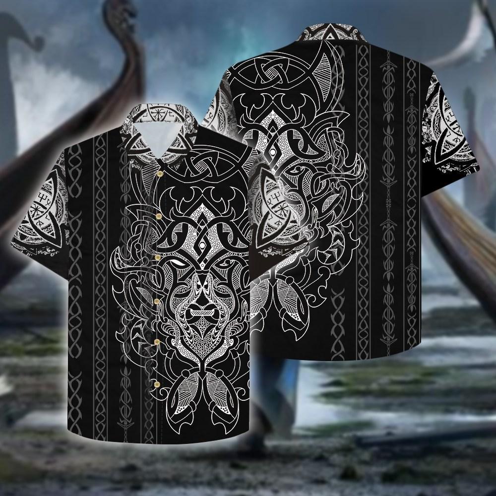 Wolf Pattern Hawaii Shirt For Men Women Adult Ha99165