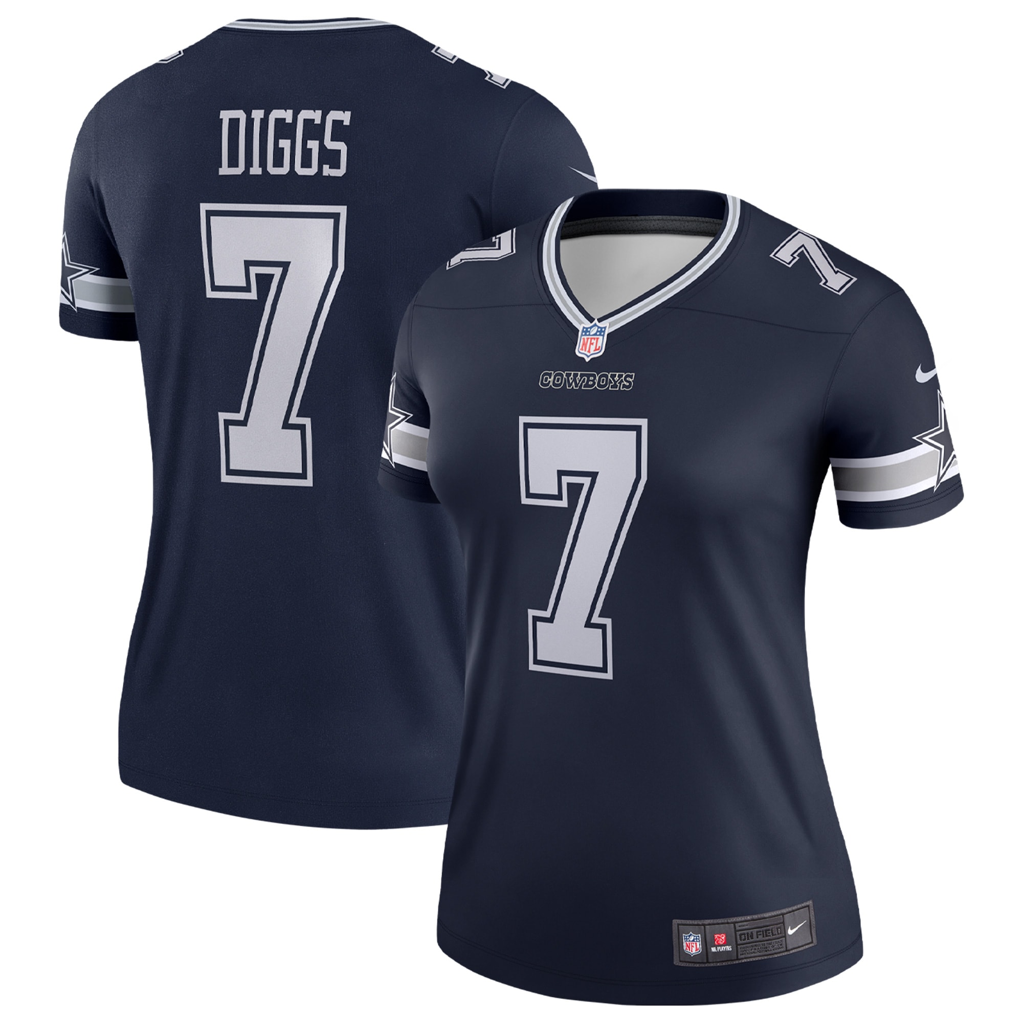 Women’s Dallas Cowboys Trevon Diggs Navy Legend Jersey