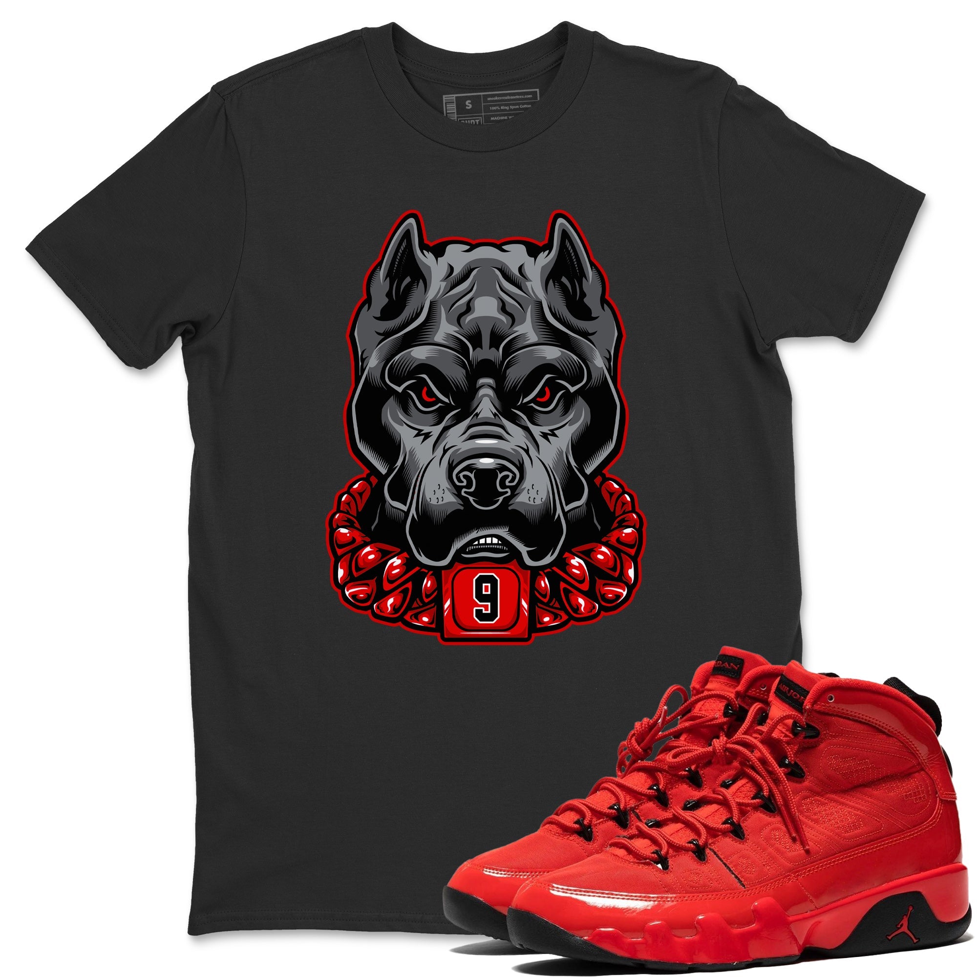 Pitbull T-Shirt – Air Jordan 9 Chile Red