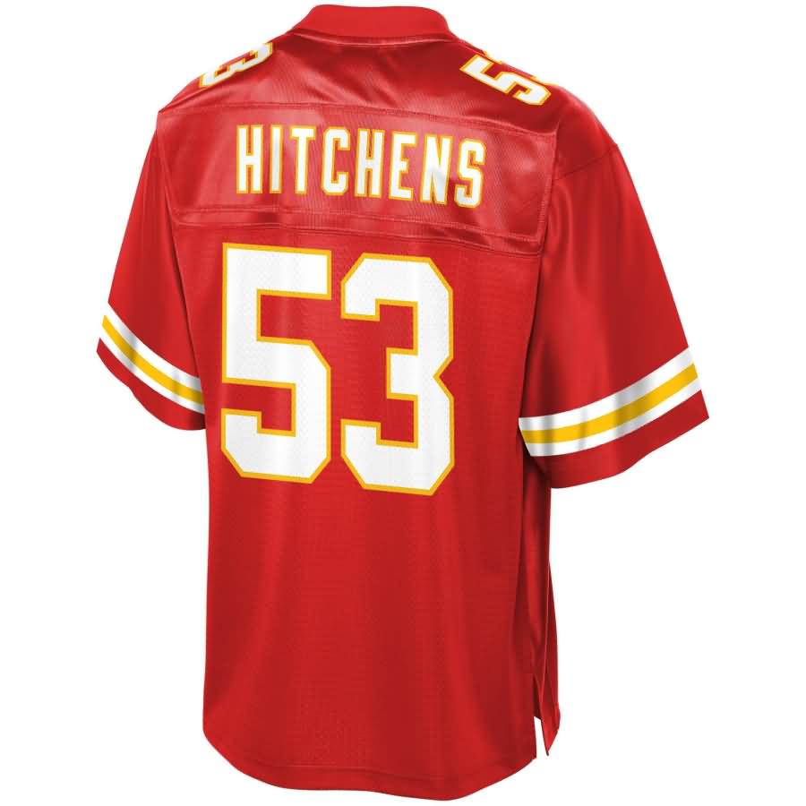 Anthony Hitchens Kansas City Chiefs NFL Pro Line Team Color Player Jersey – Red