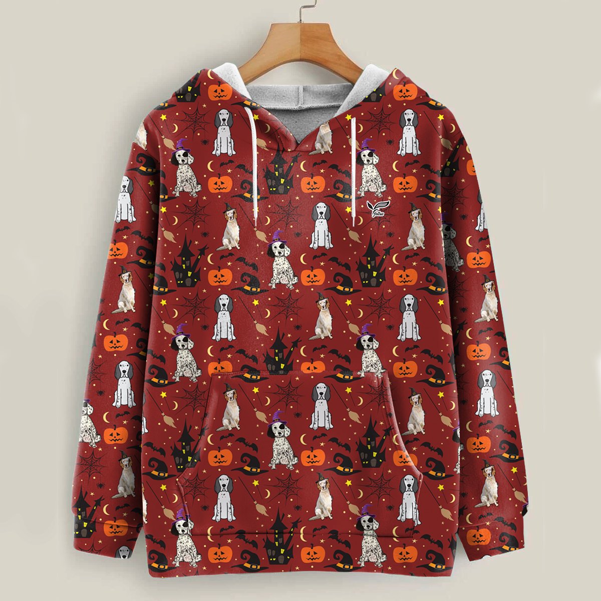 Ready To Pawty – English Setter Halloween Hoodie