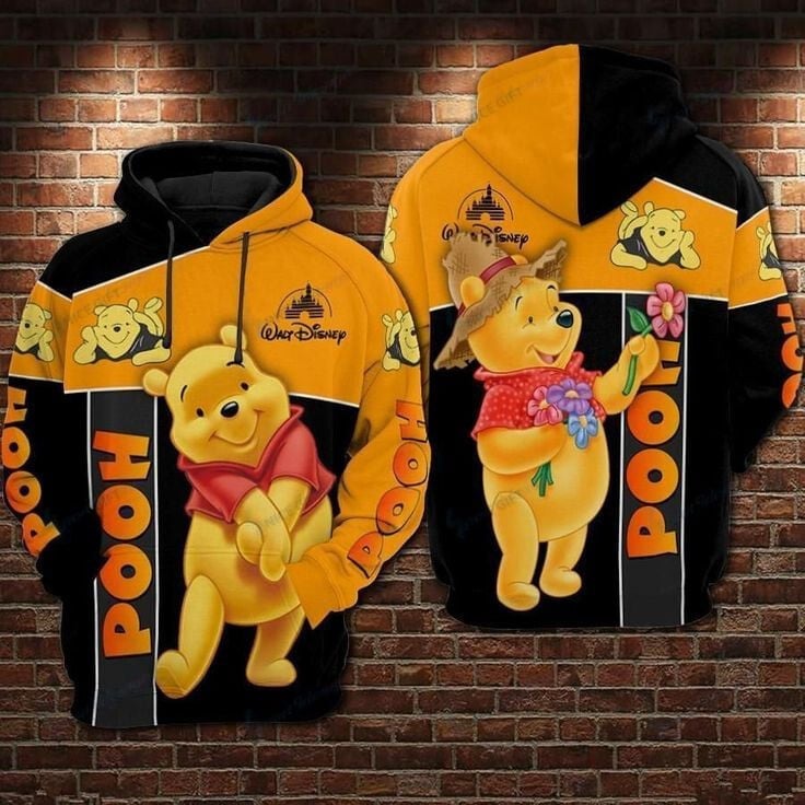 Winnie The Pooh Hoodie 3D 3Ho-O8Y6