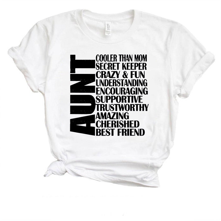 Aunt Shirt, Auntie, Aunt Quote, Aunt Funny T-Shirt, Best Aunt