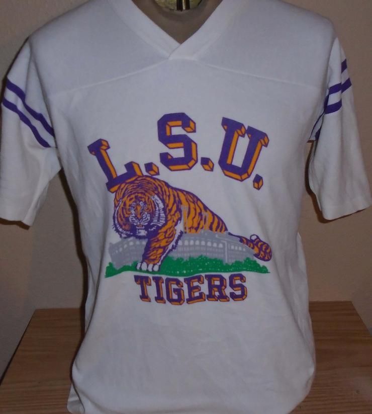 Vintage 1980S Lsu Tigers Shirt