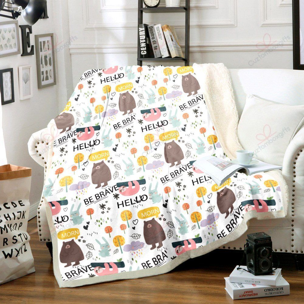 Animal GS-CL-LD0207 Fleece Blanket