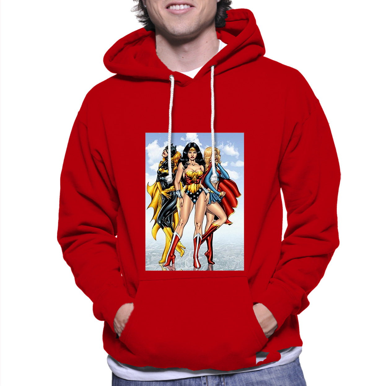 Wonder Woman Batwoman Superwoman Girl Lgbt Unisex Hoodie