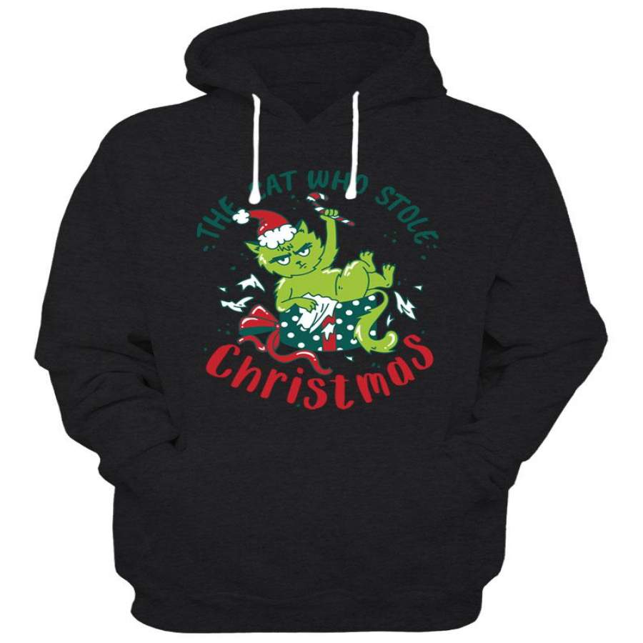 The Cat Who Stole Christmas (Present) – Hoodie
