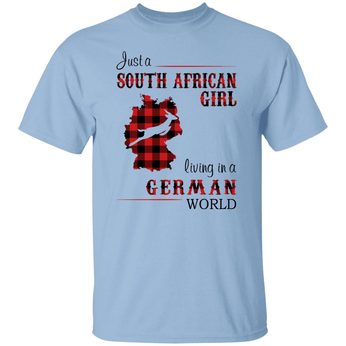 South African Girl Living In German World T-Shirt