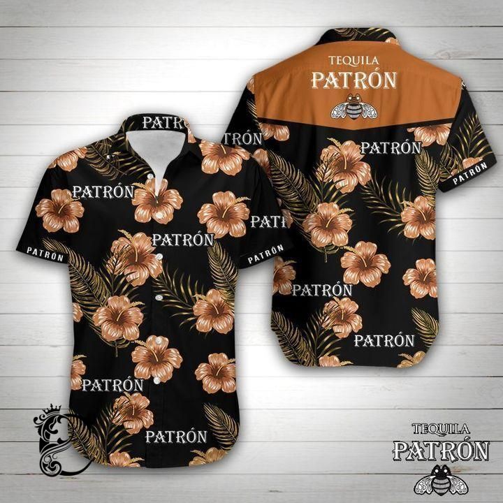 Beach Shirt Tequila Patron Hawaiian Shirt- Chillicothemall