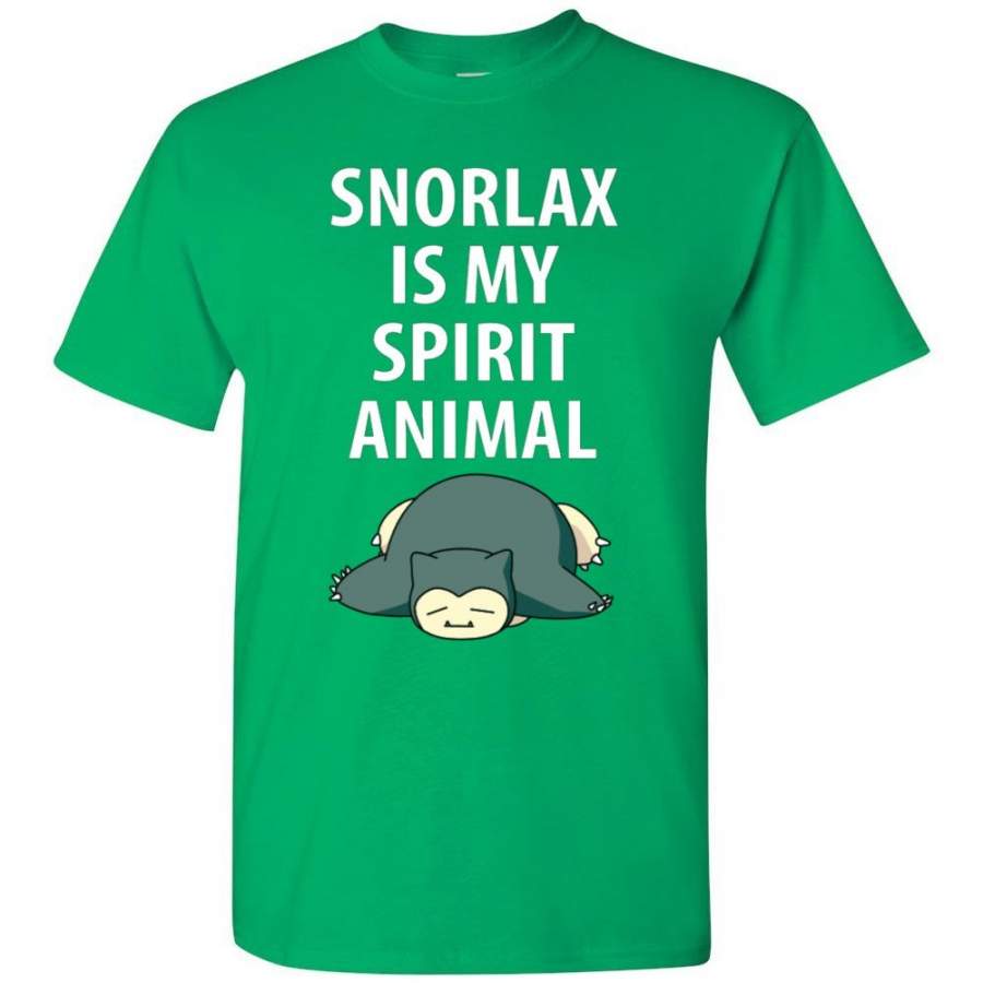 Snorlax T-Shirt – Snorlax Is My Spirit Animal