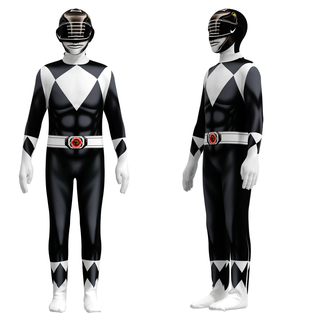 Adult Kids Power Samurai Sentai Shinkenger Rangers Costume Superhero Cosplay Halloween Birthday Party Zentai Suit Jumpsuit alx