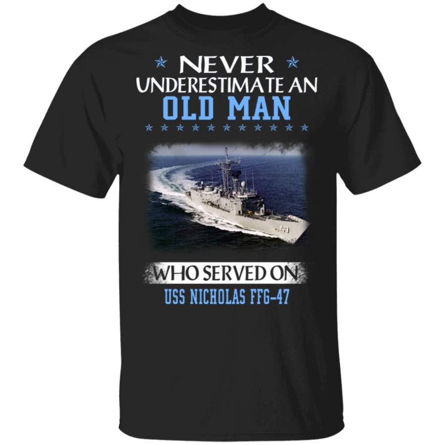 USS Nicholas FFG-47 Veterans Day Christmas Gift T-Shirt