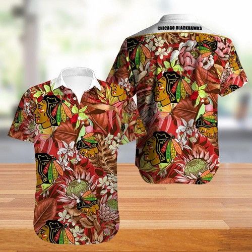 Chicago Blackhawks  Hawaiian Shirt