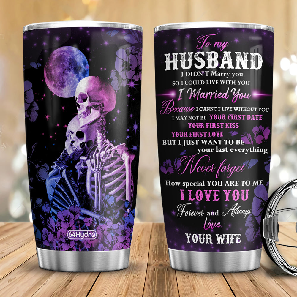 Skull Couple Adaa1808001Z Stainless Steel Tumbler
