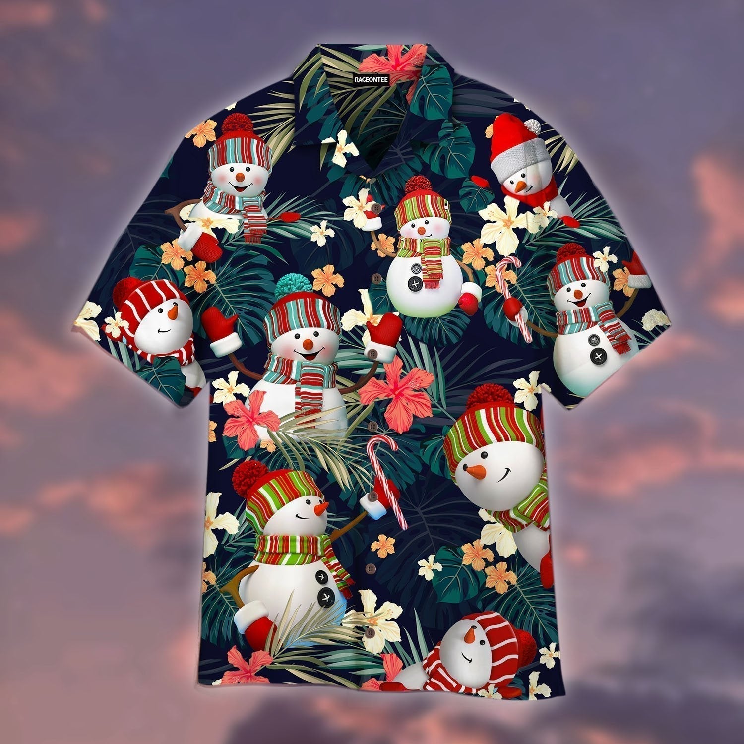 Stay Cool Snowman In Christmas Day Hawaii Shirt For Men And Women Ha29032