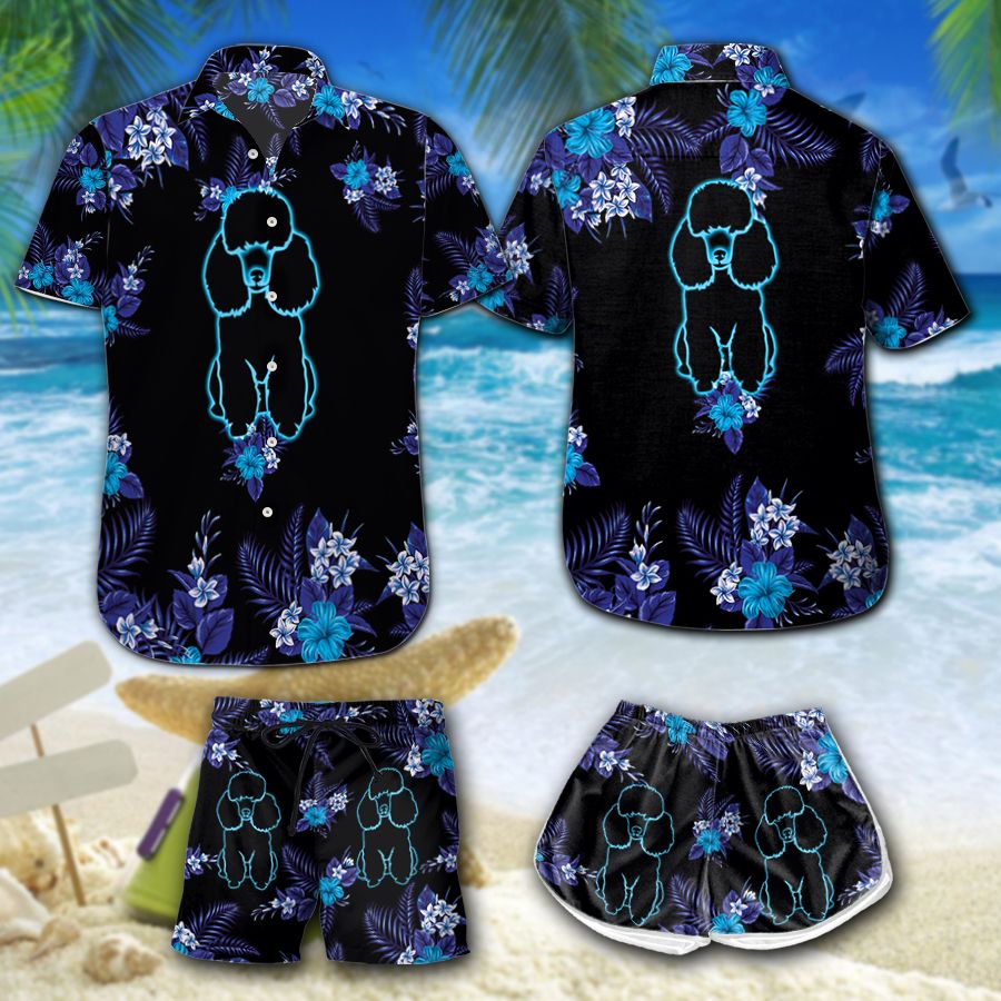 Hibiscus Pet Poodle Hawaii Shirt Summer Time Ha87709