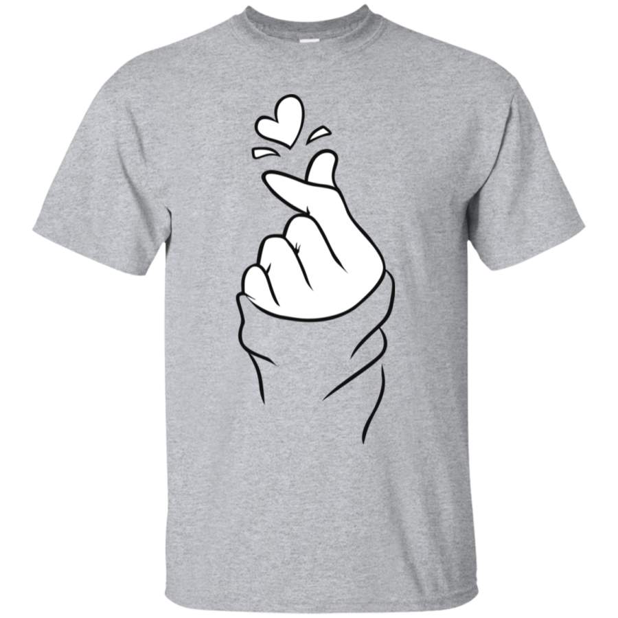 AGR Cute Heart_ Mens Cotton T-Shirt