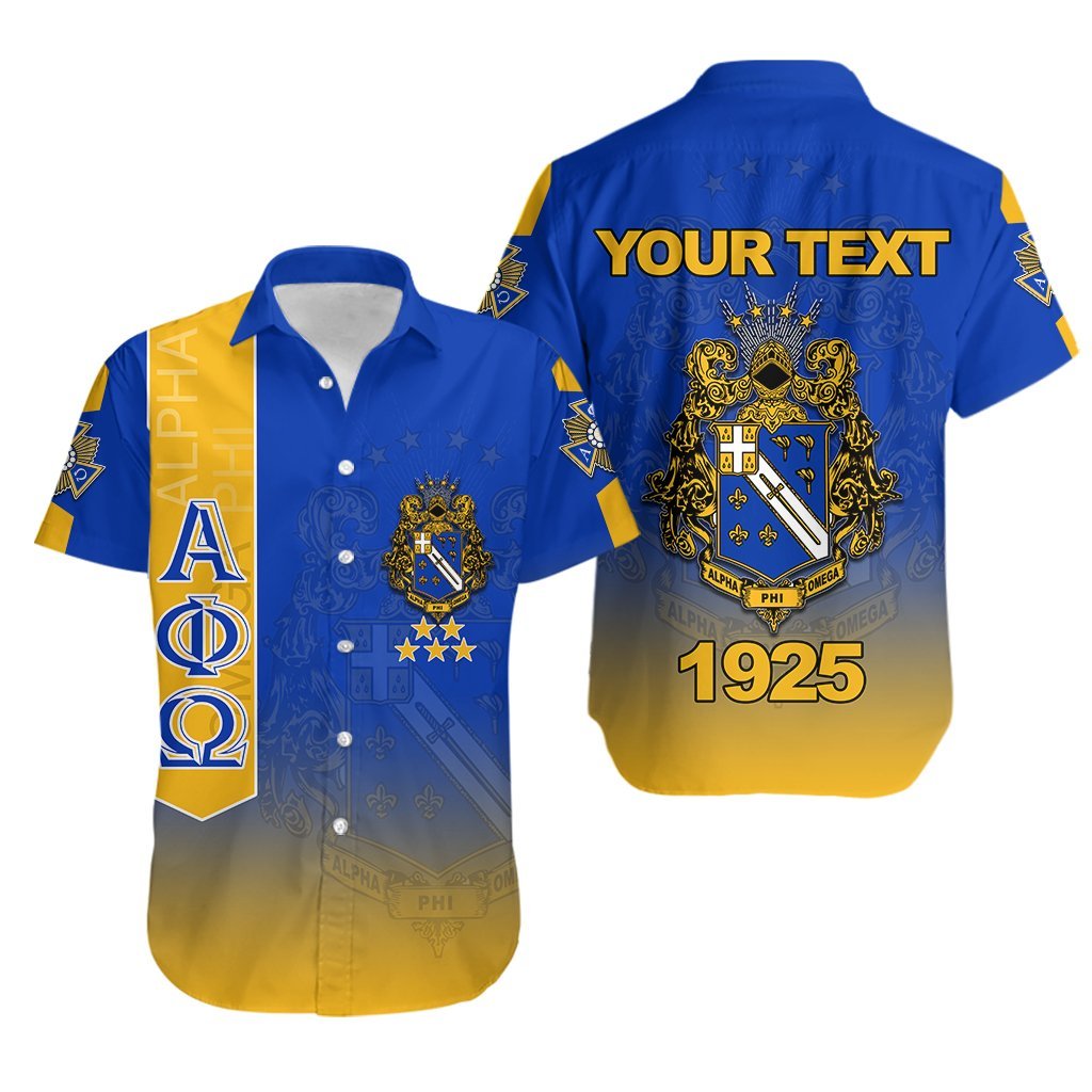 (Custom Personalised)Alpha Phi Omega Hawaiian Shirt Lt6