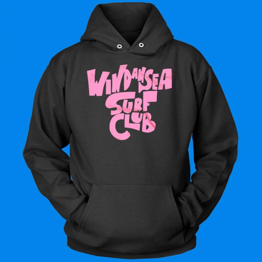 Windansea Surf Club Quotes Men’S Hoodie T-Shirt