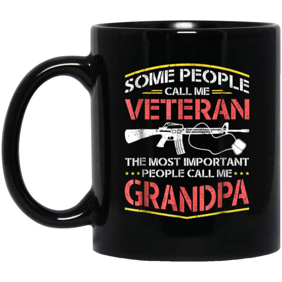 Veterans Shirt Dad Grandpa  Veteran Patriotic Mug