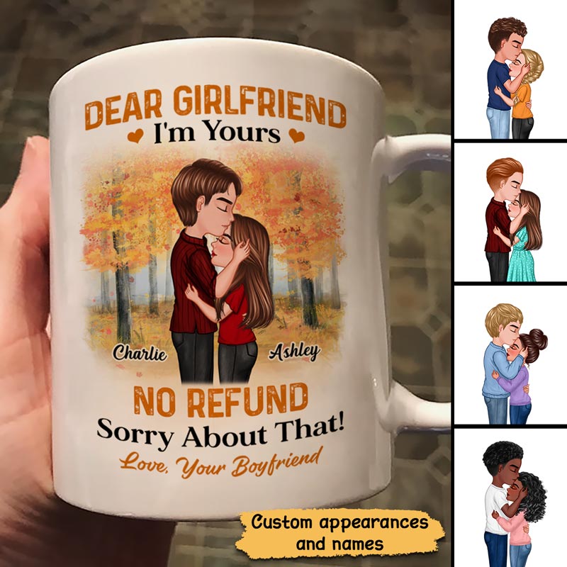 Dear Girlfriend Wife I‘M Yours Couple Gift For Her Personalized Mug