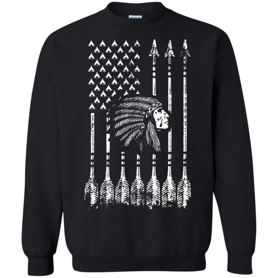 AGR American Flag Native American Edition Sweatshirt