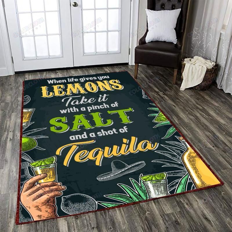 When Life Gives You Lemons, Get Salt And Tequila Rug Hl28705