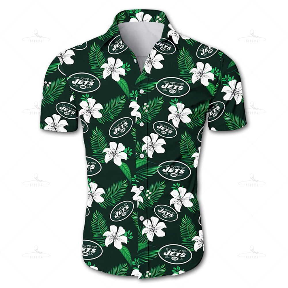 New York Jets Hawaii Shirt Tropical Flower Summer 2020 Ha70491