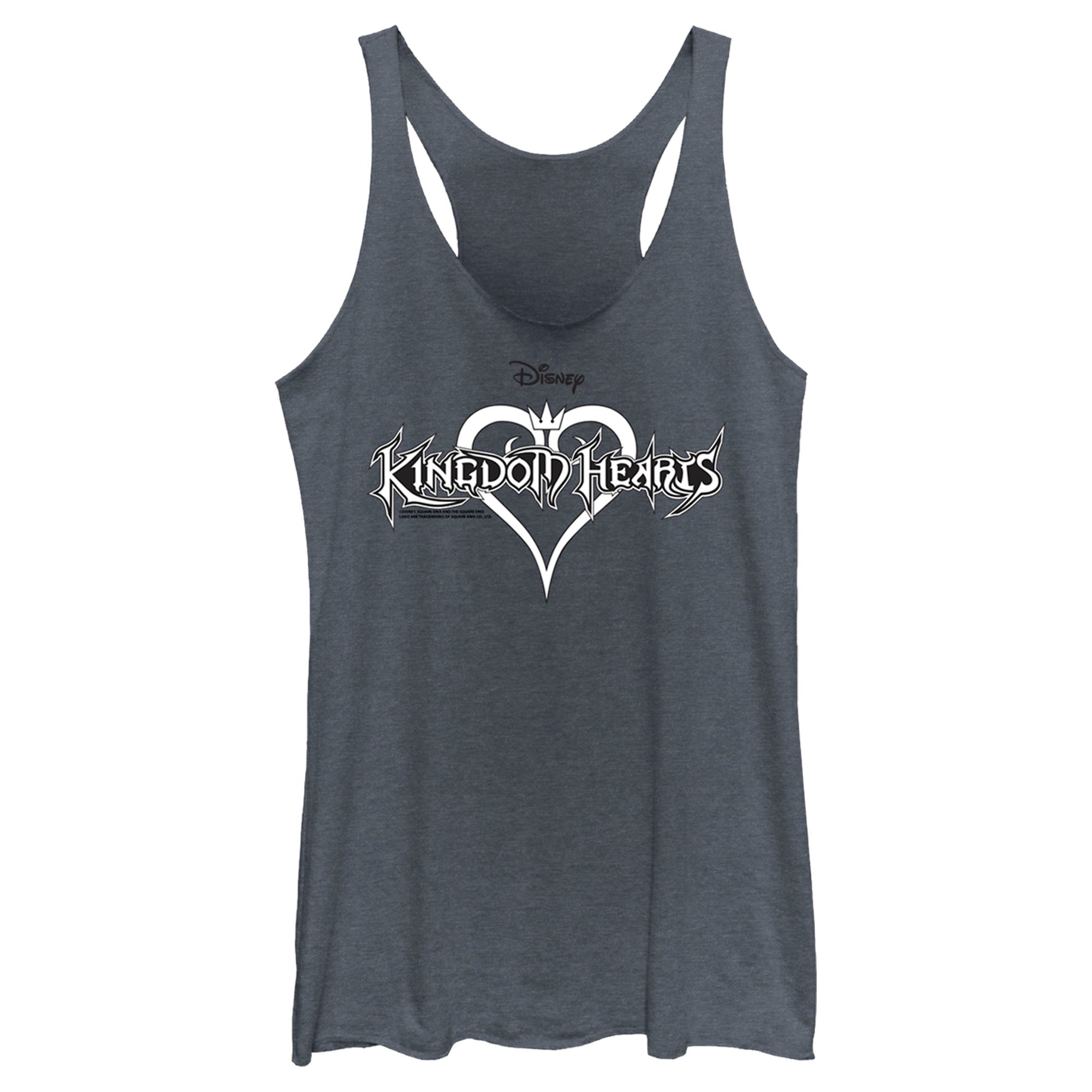 Women’S Kingdom Hearts 1 Sketch Logo Racerback Tank Top