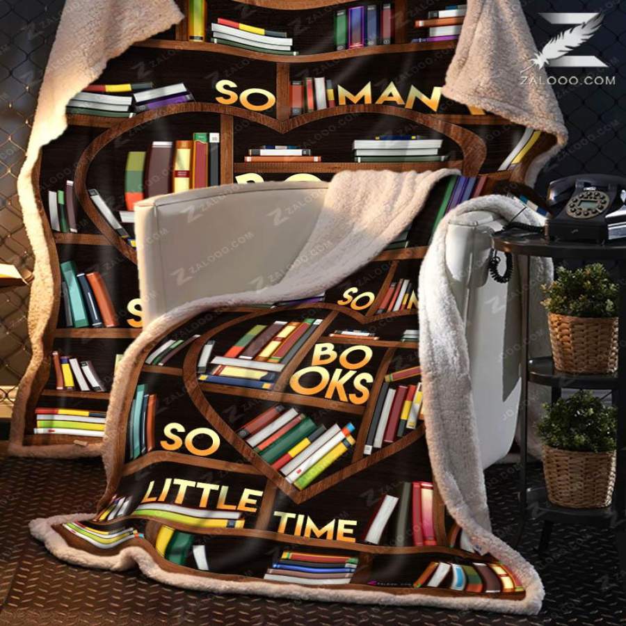 Zalooo – Blanket – Book – So Many Books